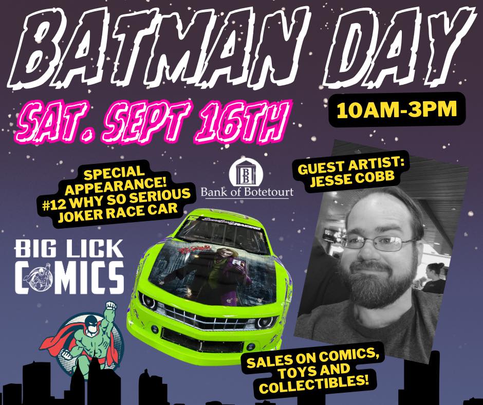 Batman Day at Big Lick Comics