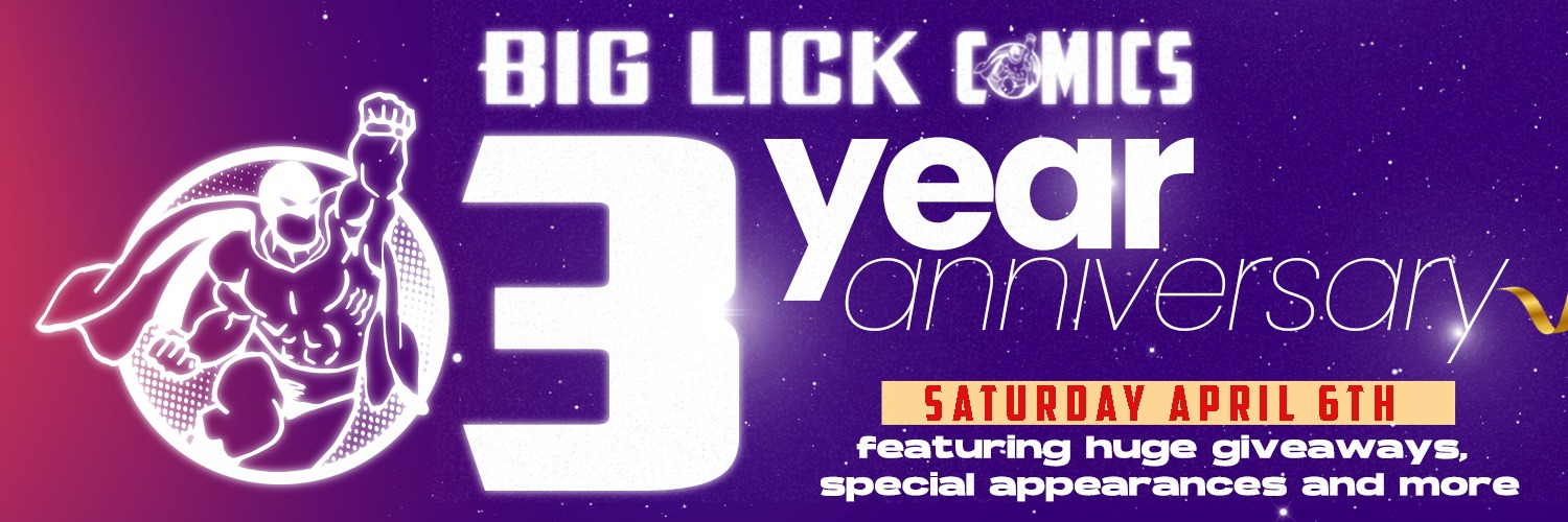 Big Lick Comics 3rd Anniversary Celebration